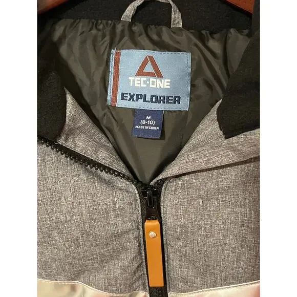 Tec-One, Explorer, Winter Coat, Faux Fur hood, Size M, 1158Hang - Picture 3 of 5